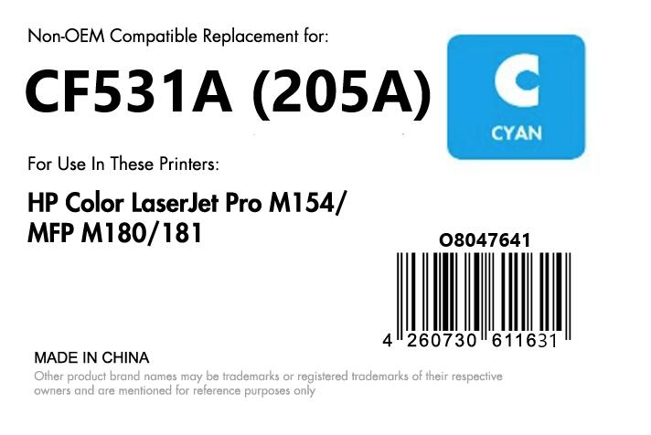 OFFICE-Partner Premium Toner - alternativ zu HP 205A (CF531A) - cyan OFFICE-Partner Premium Toner - alternativ zu HP 205A (CF531A) - cyan